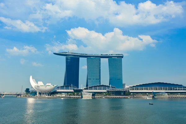 Marina Bay Sands hotel and casino, Singapore — Stock Photo, Image