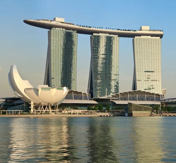 Готель Marina Bay Sands і казино, Сінгапур — стокове фото