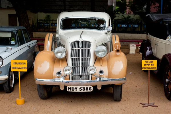 Chennai - Ινδία - 24 Ιουλίου: Πλύμουθ Pj 1935 (εκλεκτής ποιότητας αυτοκίνητο ρετρό) — Φωτογραφία Αρχείου