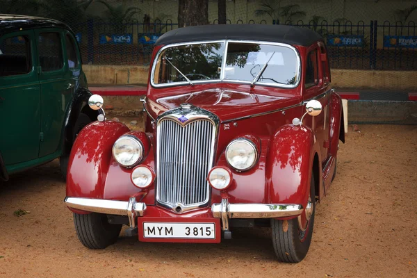 Chennai - indien - 24. juli: ryley (retro vintage car) on heritage — Stockfoto