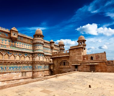 Gwalior fort, India clipart