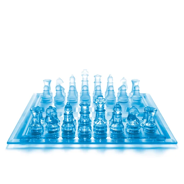 Скло шахи — стокове фото
