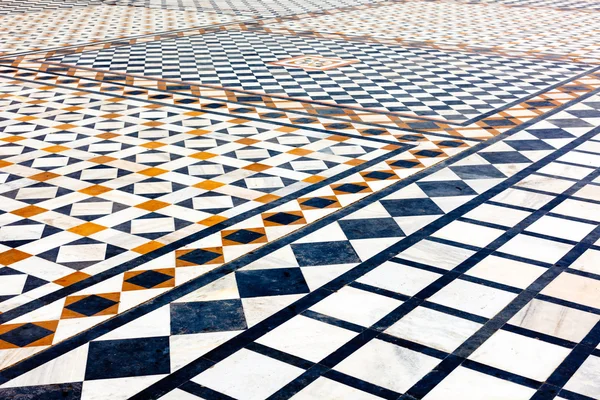 Stock image Marble ornamented pavement