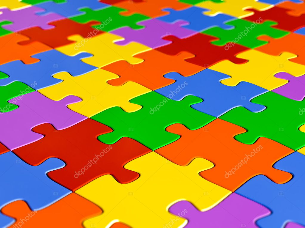 Jigsaw puzzle — Stock Photo © DmitryRukhlenko 9530020