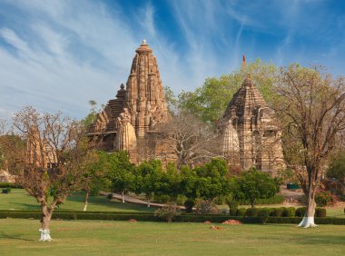 Lakshmana and Matangeshwar temples, Khajuraho clipart