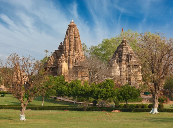 Lakshmana y Matangeshwar templos, Khajuraho — Foto de Stock