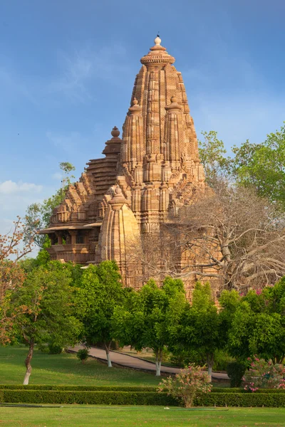 Lakshmana e Matangeshwar templos, Khajuraho — Fotografia de Stock