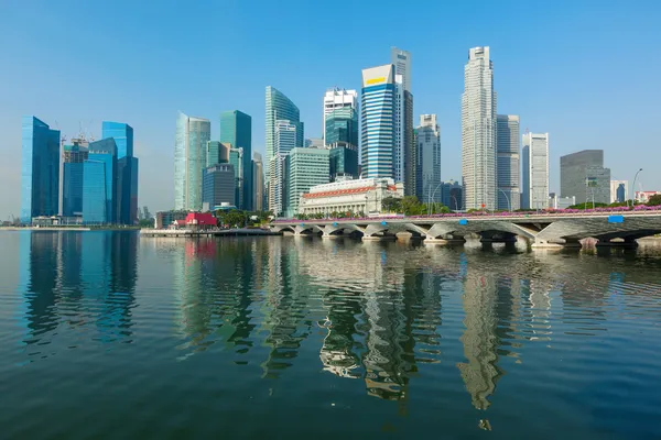 Singapore skyscrapers — Stock Photo, Image