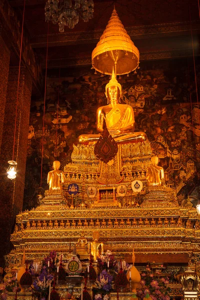 Sitting Buddha statue, Thailand — Stock Photo, Image