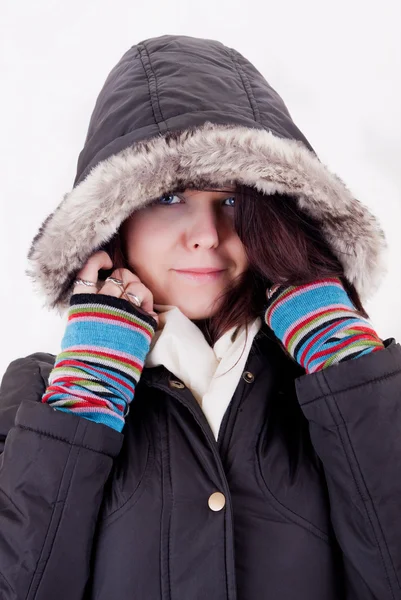 Stock image Winter woman