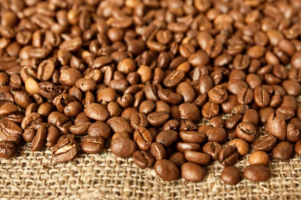 Heap dos grãos de café — Fotografia de Stock