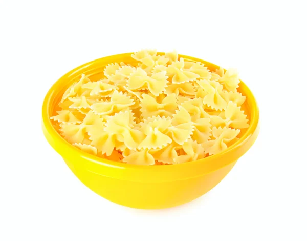 Spaghetti in the bowl — Stockfoto