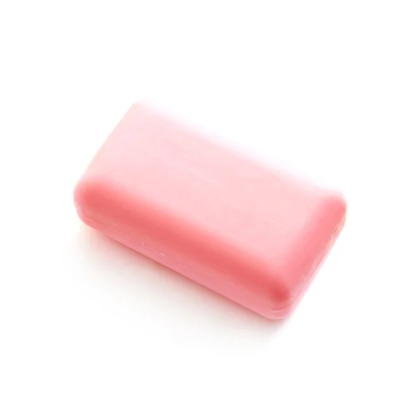 粉红色肥皂栏 — 图库照片