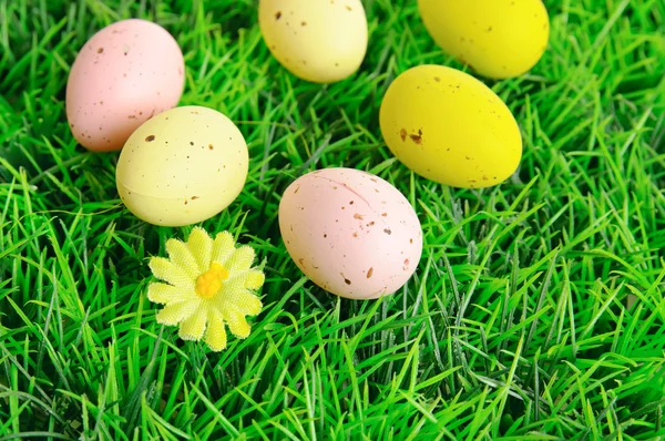 Dekorativní velikonoční vajíčka — Stock fotografie