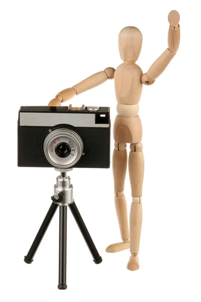 stock image Dummy and camera