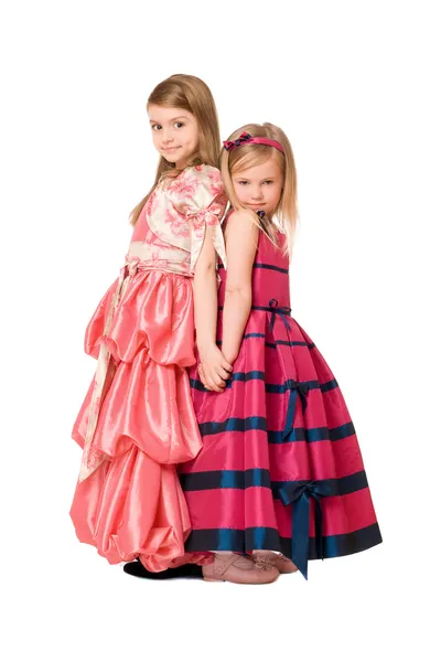 Две прекрасные маленькие девочки — стоковое фото