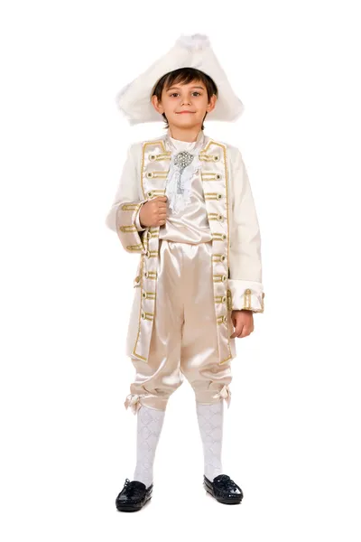 Çocuk bir tarihsel kostüm — Stok fotoğraf