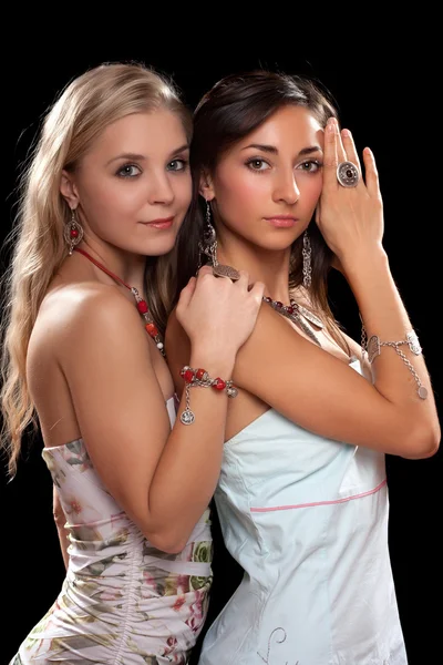 Due giovani donne sexy — Foto Stock