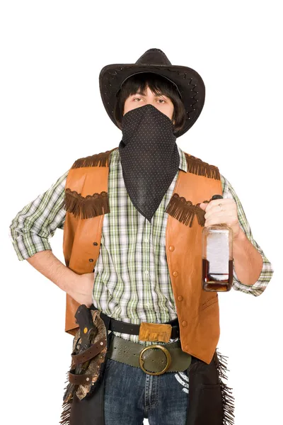 Portrait of cowboy — Stock Photo, Image