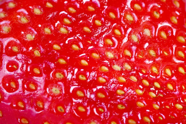背景纹理草莓 — 图库照片