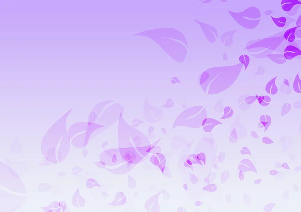 Fond transparent fleur vent — Image vectorielle