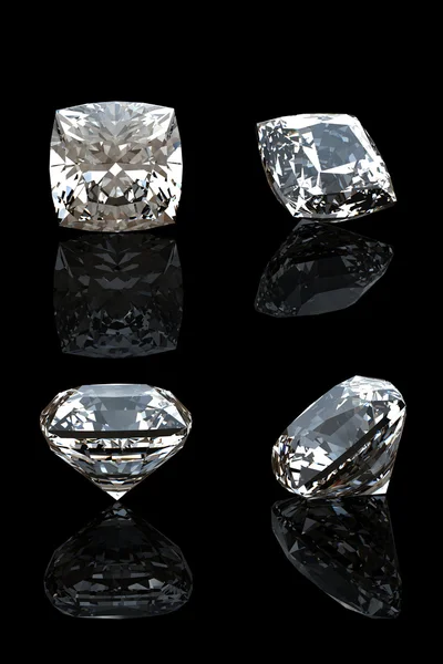 Collection of diamond. Gemstone — Stock Photo, Image