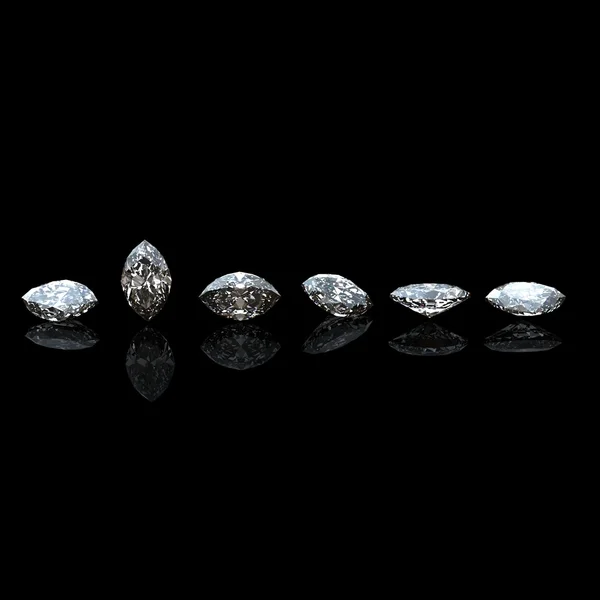 Background with Marquis shape diamond. Jewelry gems — Stock Photo, Image