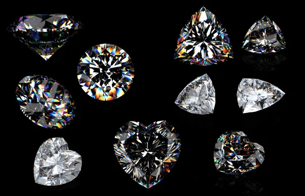 Collezioni di gemme — Foto Stock