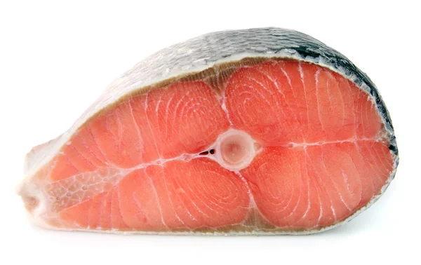 Pezzo di salmone — Foto Stock