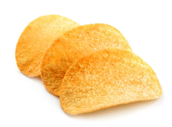 Nahaufnahme von Kartoffelchips — Stockfoto