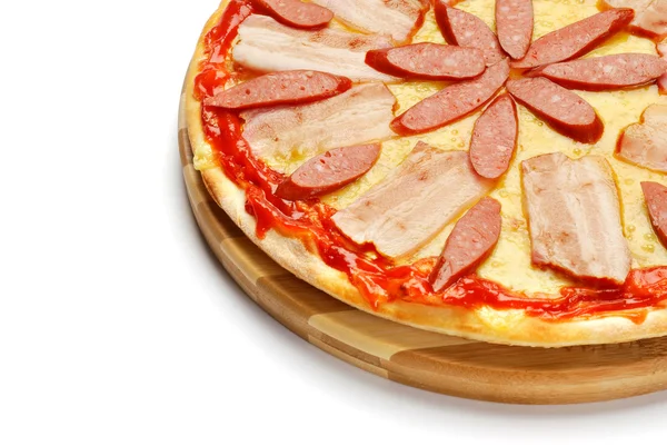 Pizza gebacken lizenzfreie Stockbilder