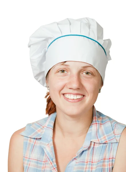 Portrait of female cook — Stock Photo, Image