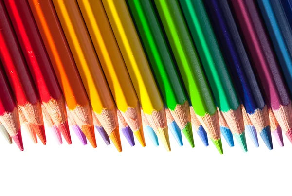 Grens van potloden — Stockfoto