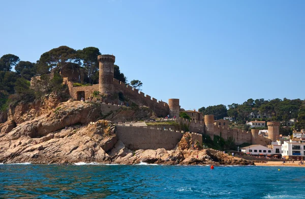 Vila vella fort w tossa de mar — Zdjęcie stockowe