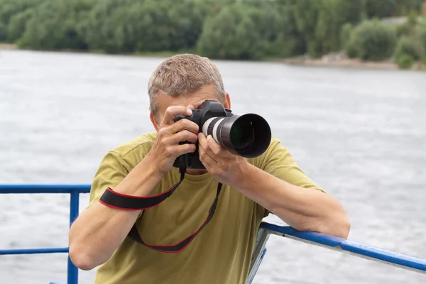 Stock image Male photographer