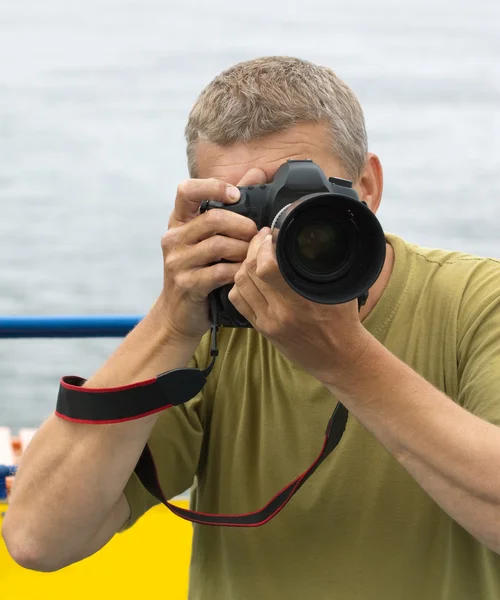 stock image Male photographer