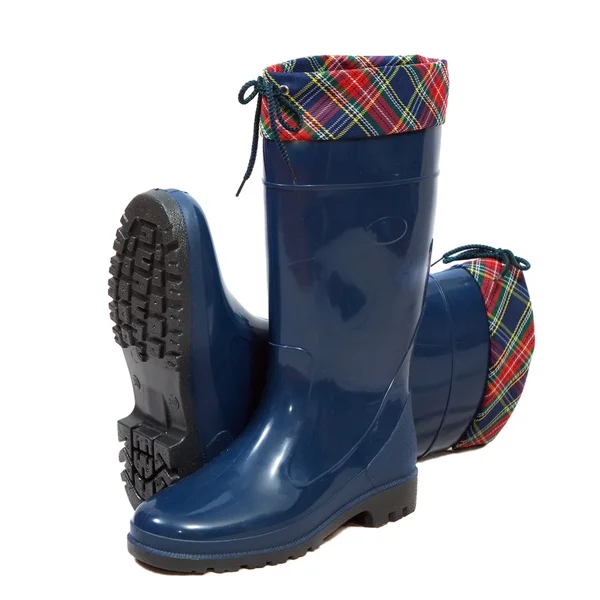 Waterproof wellington boots — Stock Photo, Image