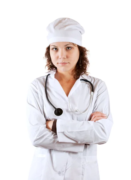 Portrait of female doctor Royalty Free Stock Photos