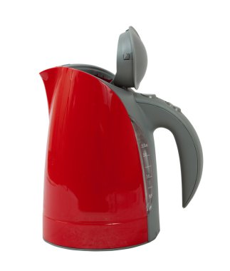 Tea kettle. Isolated clipart