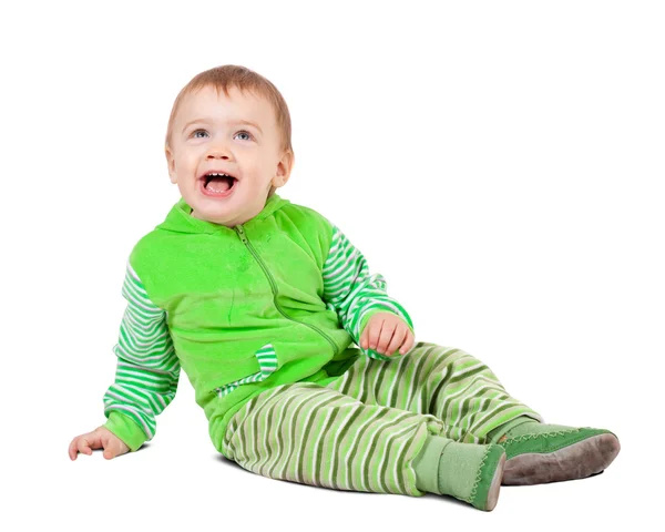 Sitting toddler — Stock Photo, Image