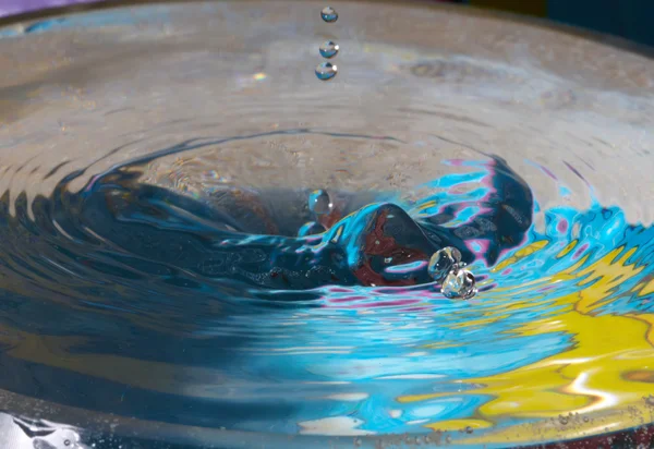 Water drop splash — Stock Photo, Image