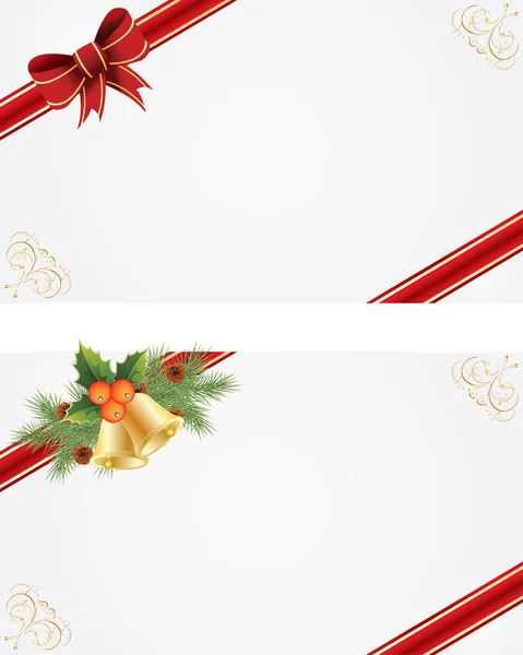 クリスマス カード イラスト — ストックベクタ