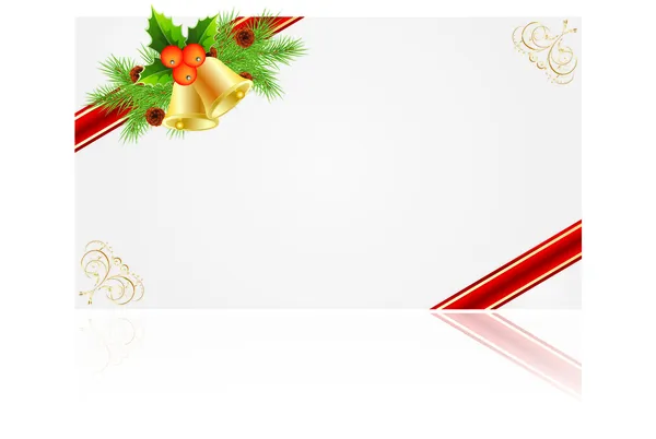 Natal cartão de saudação —  Vetores de Stock