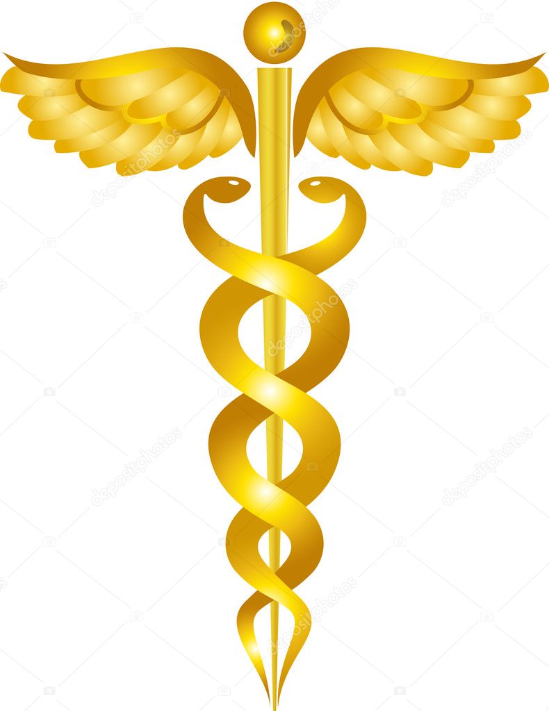 Medical symbol on white — Stock Vector © Nikonas #8594055