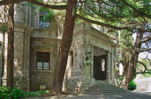 Entrance into old cottage