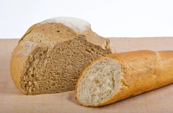 Хліб і довгий хліб — стокове фото