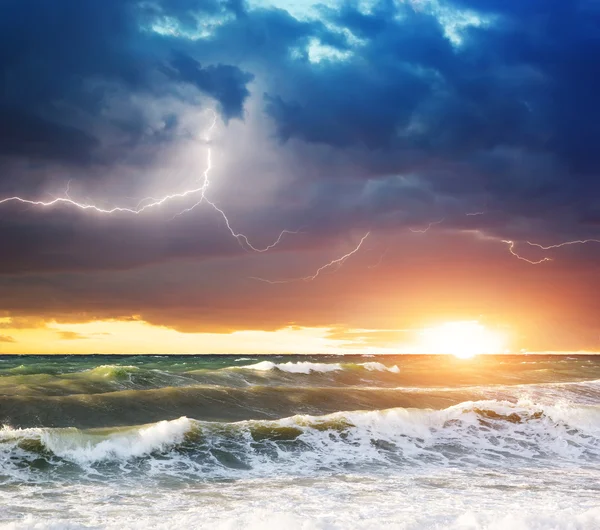 stock image Storm on the sea