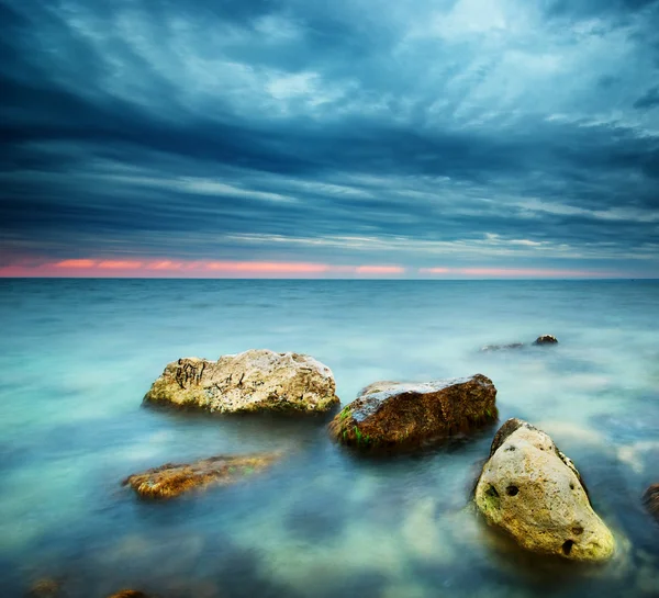 美しい海の景色。自然の構成. — ストック写真