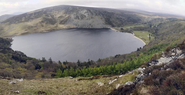 Wicklow Mountains – Lake Tay (Lough Tay) — Stock Photo, Image