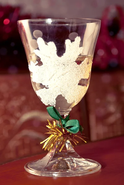 Copo com champanhe — Fotografia de Stock